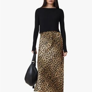 Allsaints Womens Hera Leppo Dress large